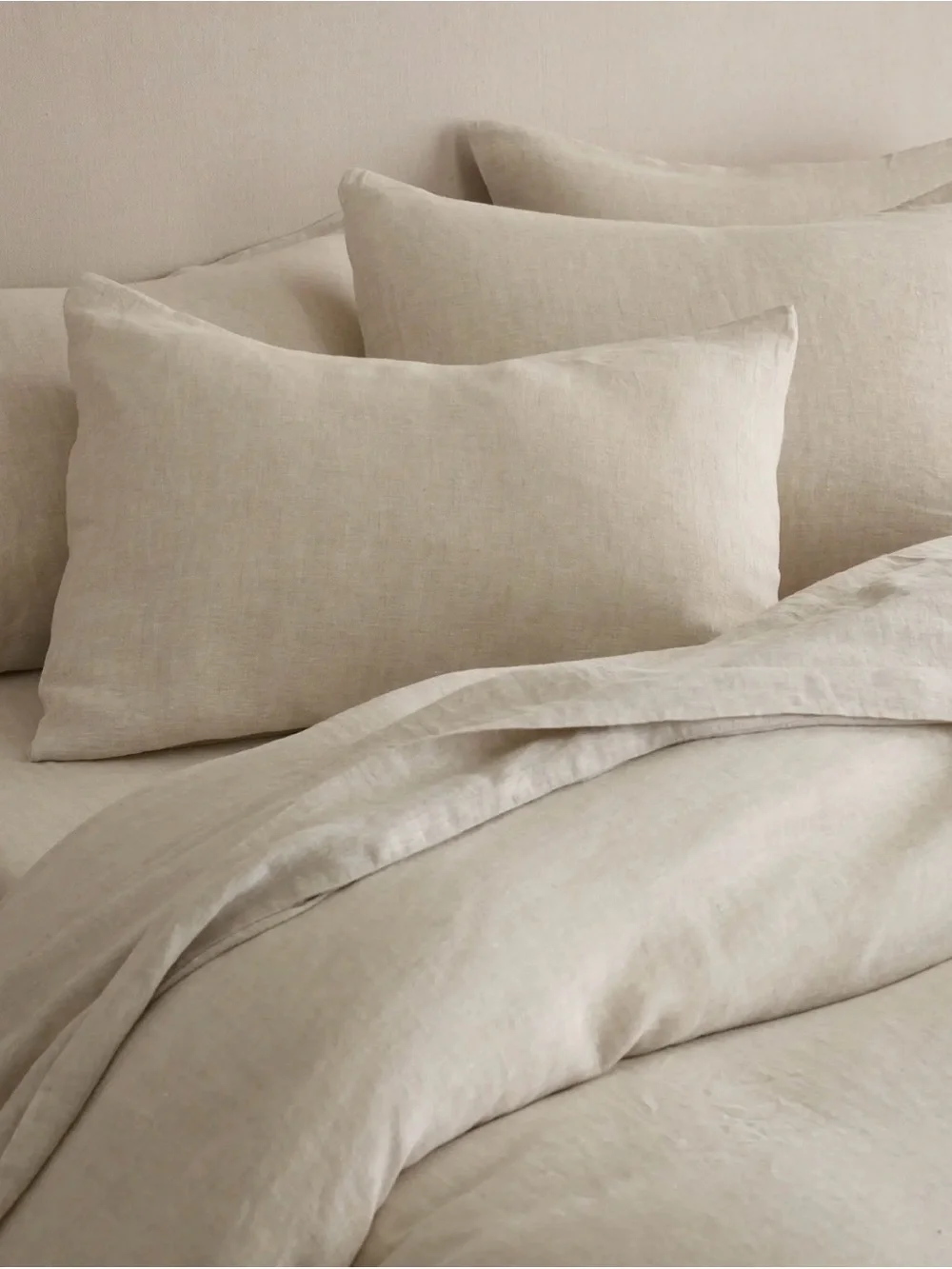 NWOT Sand Linen Duvet Set - King/CalKing - 214 Retail